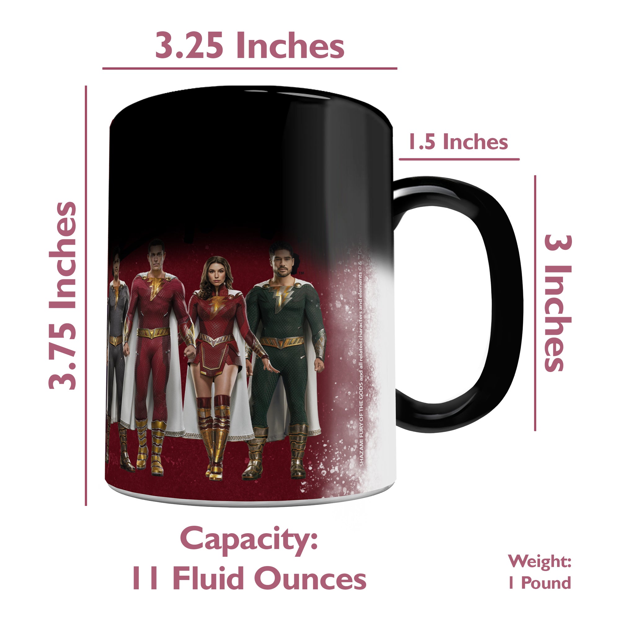Shazam! Fury Of The Gods (Shazam!) Morphing Mugs®  Heat-Sensitive Mug MMUG1518
